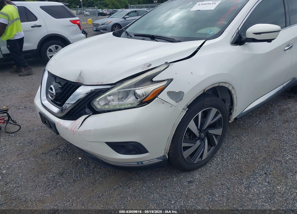 2017 NISSAN MURANO PLATINUM VIN: 5N1AZ2MH3HN175004