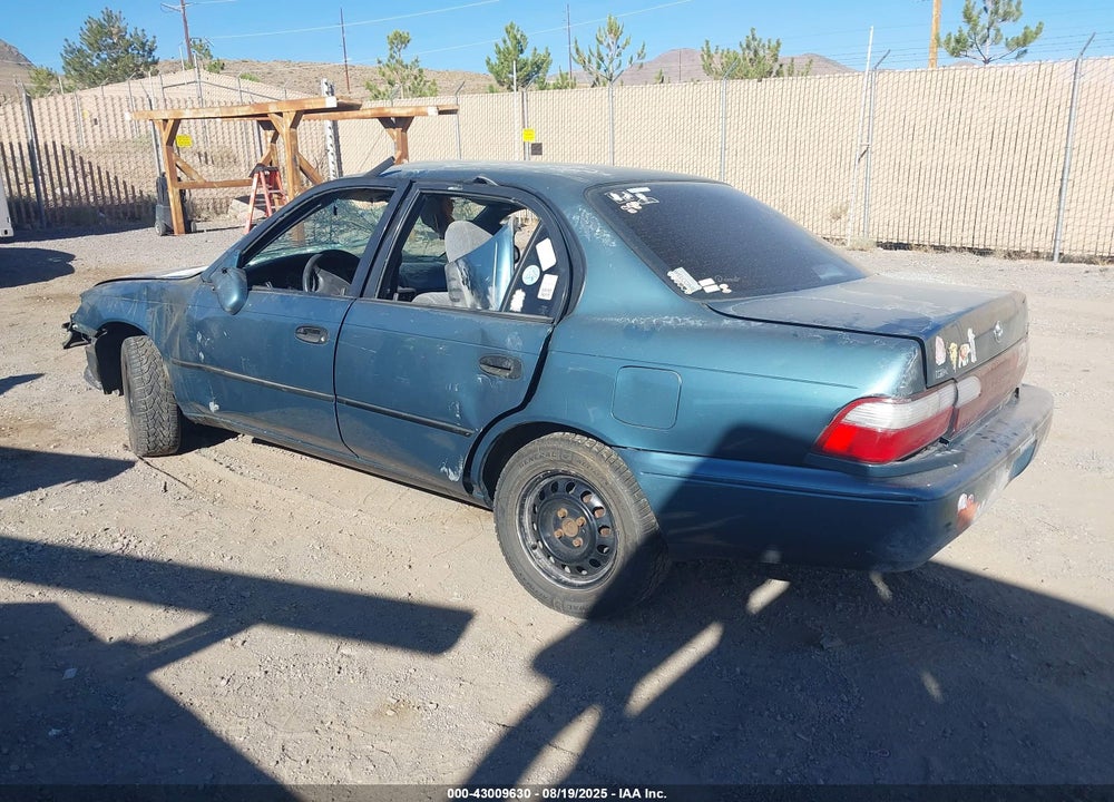 1996 TOYOTA COROLLA DX VIN: 1NXBB02E8TZ489140