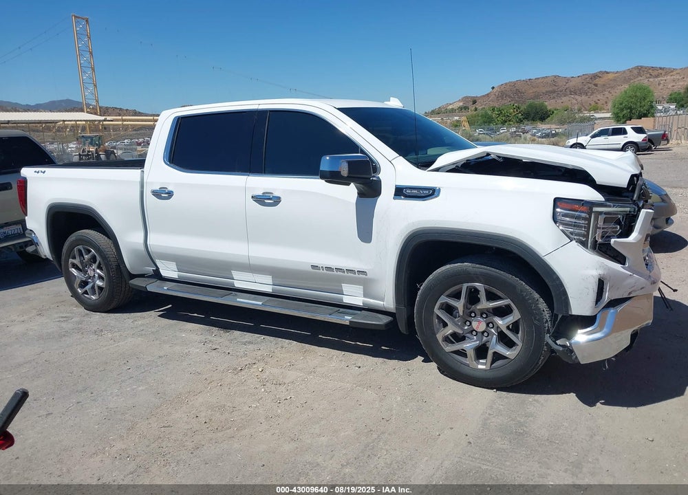 2025 GMC SIERRA 1500 4WD SHORT BOX SLT VIN: 3GTUUDED8SG270584