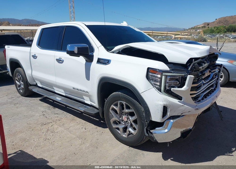 2025 GMC SIERRA 1500 4WD SHORT BOX SLT VIN: 3GTUUDED8SG270584