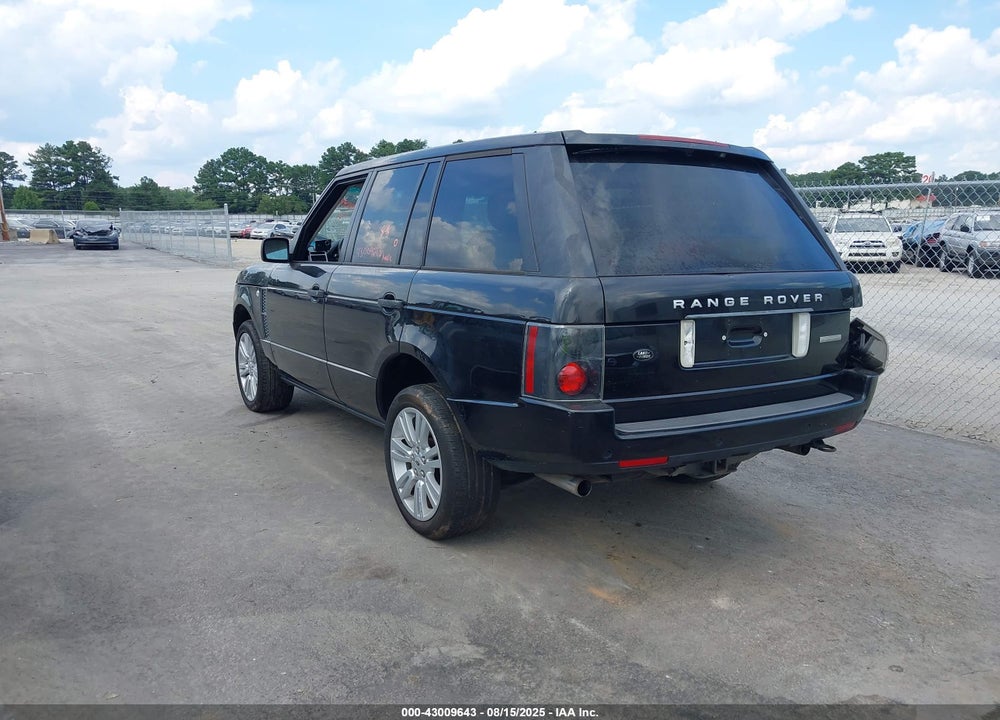 2009 LAND ROVER RANGE ROVER SUPERCHARGED VIN: SALMF13429A305746