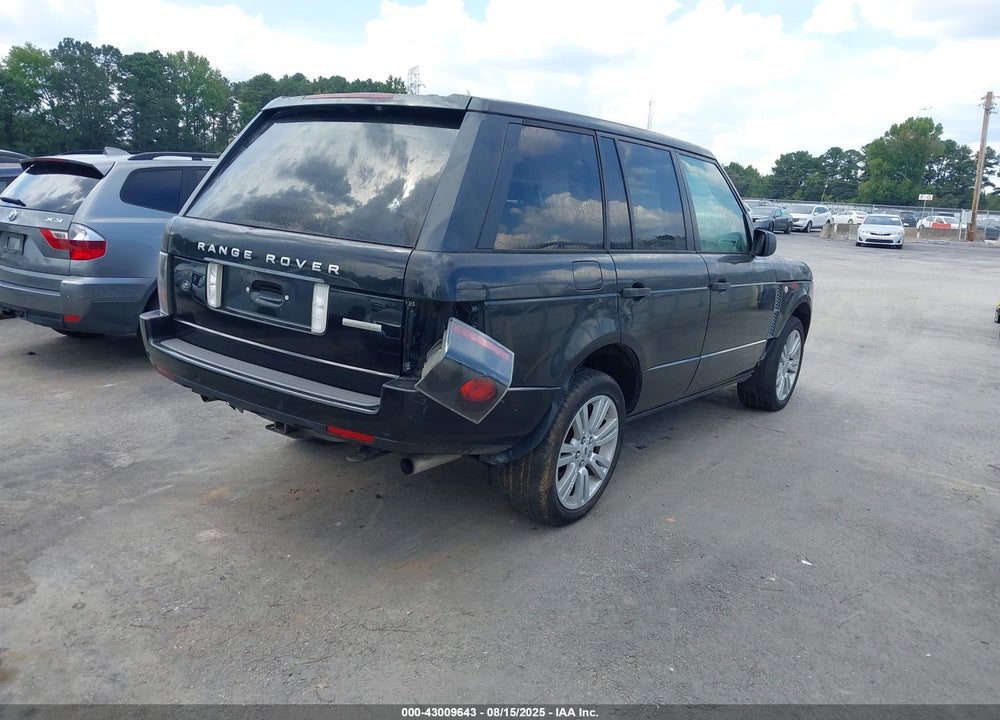 2009 LAND ROVER RANGE ROVER SUPERCHARGED VIN: SALMF13429A305746