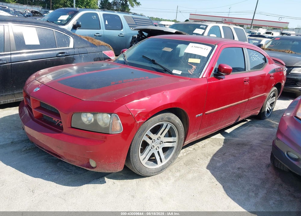 2006 DODGE CHARGER RT VIN: 2B3KA53H96H374598