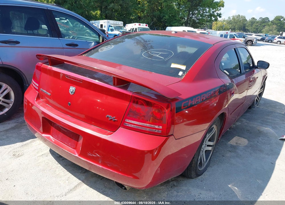 2006 DODGE CHARGER RT VIN: 2B3KA53H96H374598