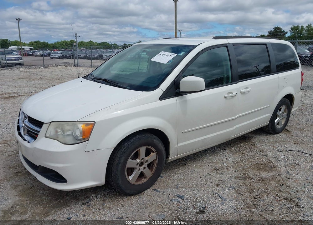 2012 DODGE GRAND CARAVAN SXT VIN: 2C4RDGCG1CR372132