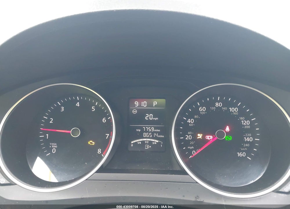 2017 VOLKSWAGEN JETTA VIN: 3VW2B7AJ0HM411634