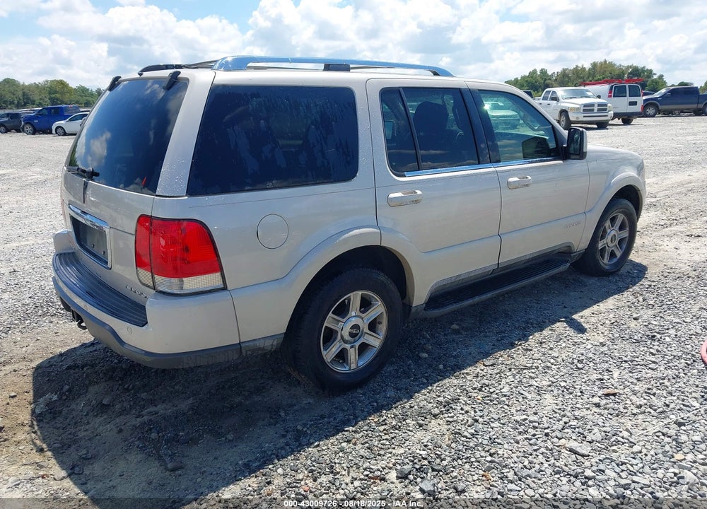 2005 LINCOLN AVIATOR VIN: 5LMEU88H85ZJ21695