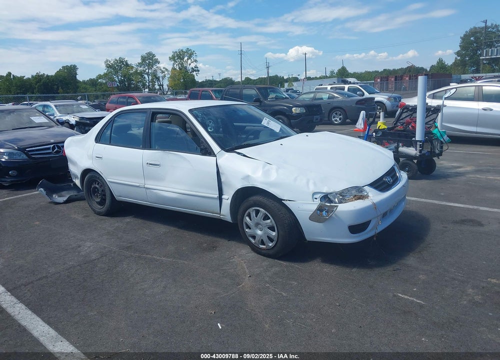 2001 TOYOTA COROLLA LE VIN: 1NXBR12E41Z480658