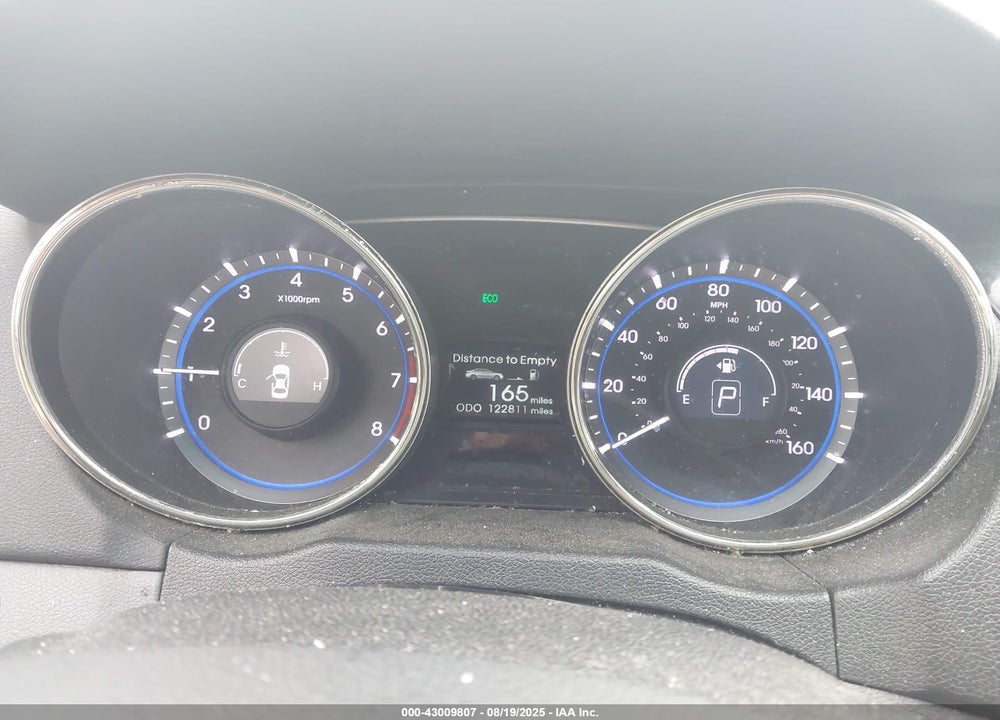 2012 HYUNDAI SONATA VIN: 5NPEC4AC5CH385110