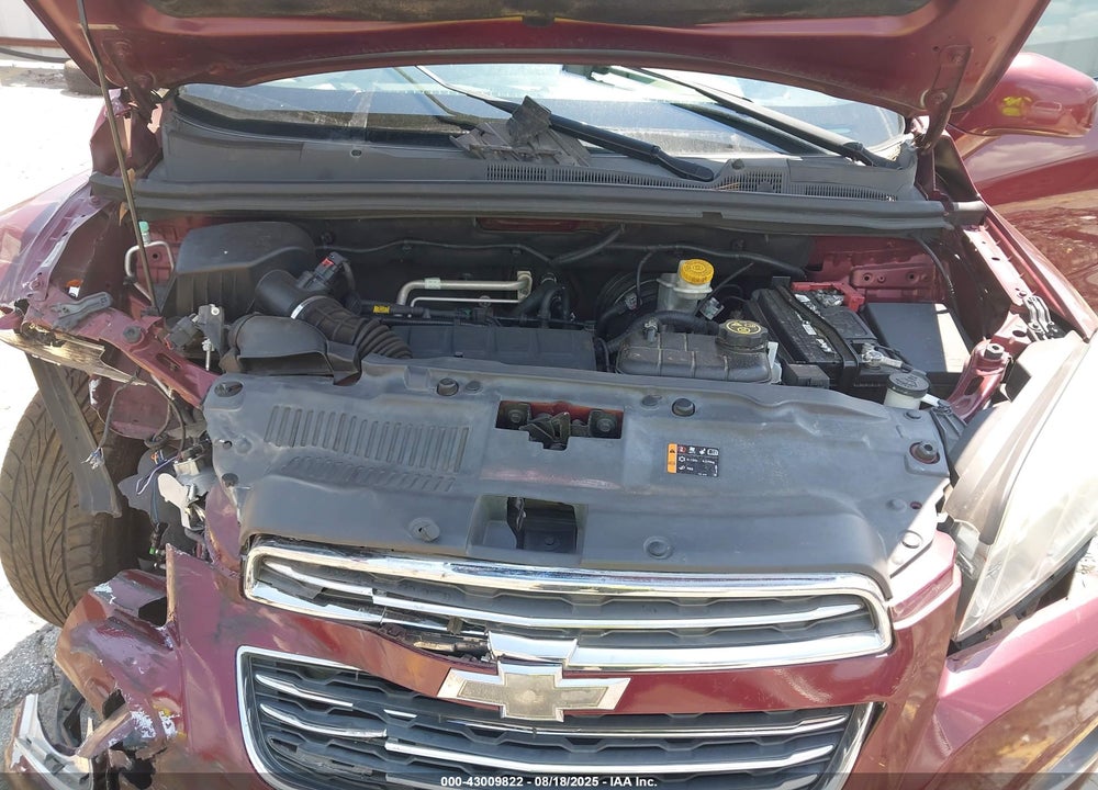 2016 CHEVROLET TRAX VIN: 3GNCJMSB4GL143182