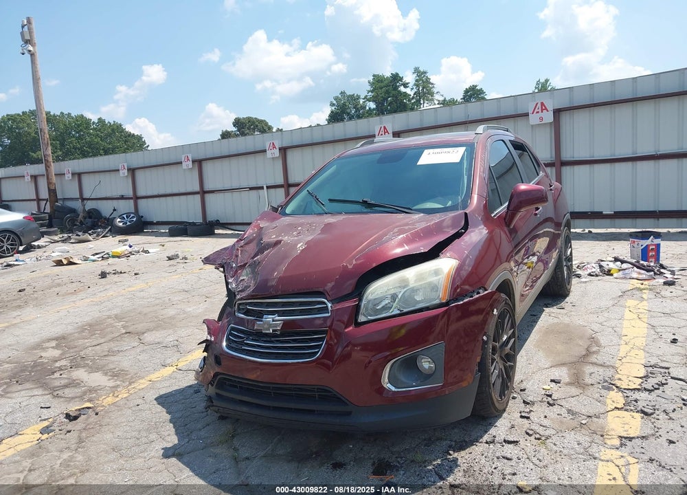 2016 CHEVROLET TRAX VIN: 3GNCJMSB4GL143182