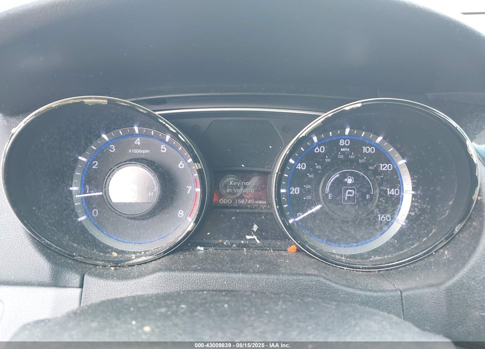 2013 HYUNDAI SONATA LIMITED VIN: 5NPEC4AC9DH642318
