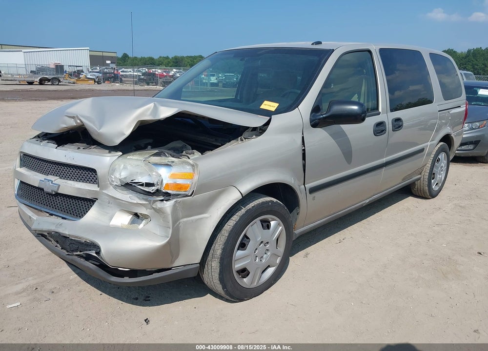 2008 CHEVROLET UPLANDER LS VIN: 1GNDV23W58D128096