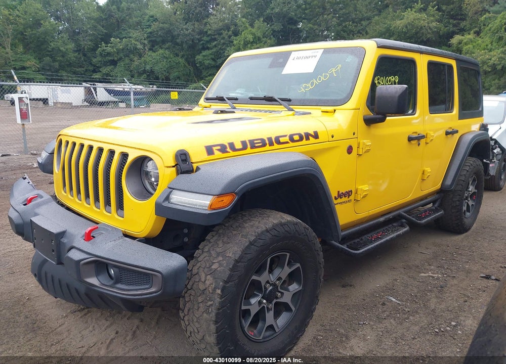 2019 JEEP WRANGLER UNLIMITED RUBICON 4X4 VIN: 1C4HJXFNXKW523439