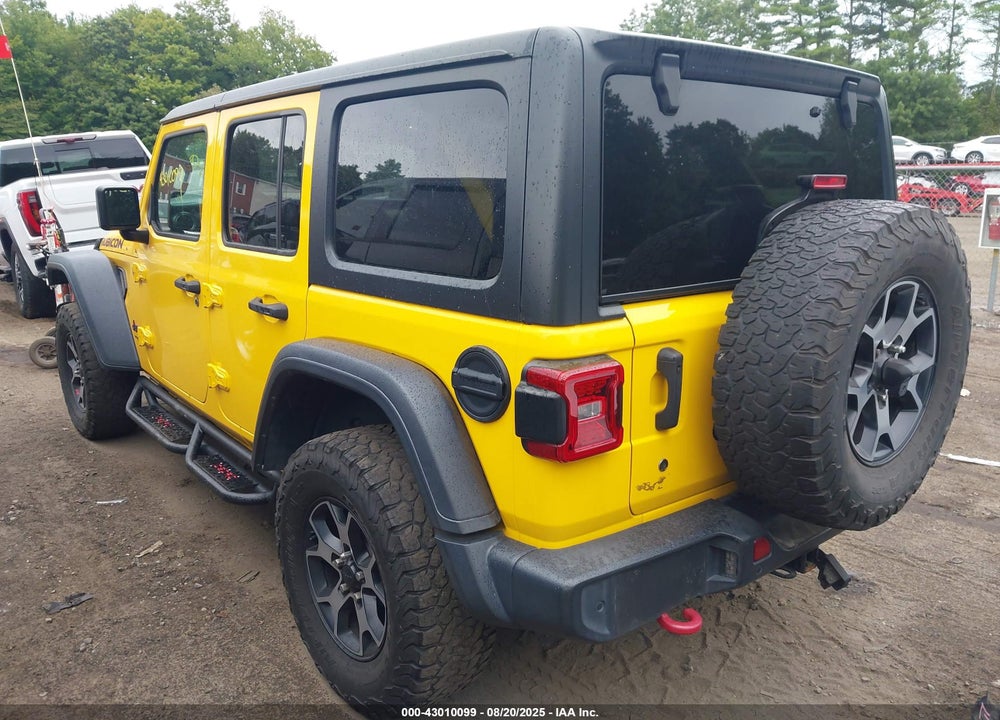 2019 JEEP WRANGLER UNLIMITED RUBICON 4X4 VIN: 1C4HJXFNXKW523439