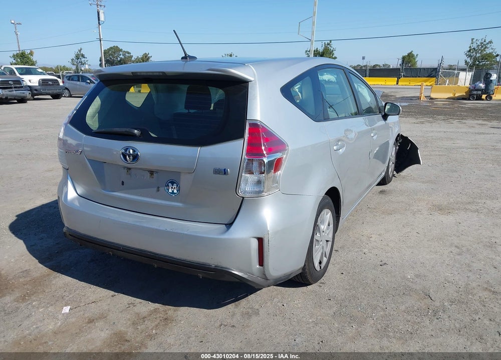 2015 TOYOTA PRIUS V VIN: JTDZN3EU4FJ019398