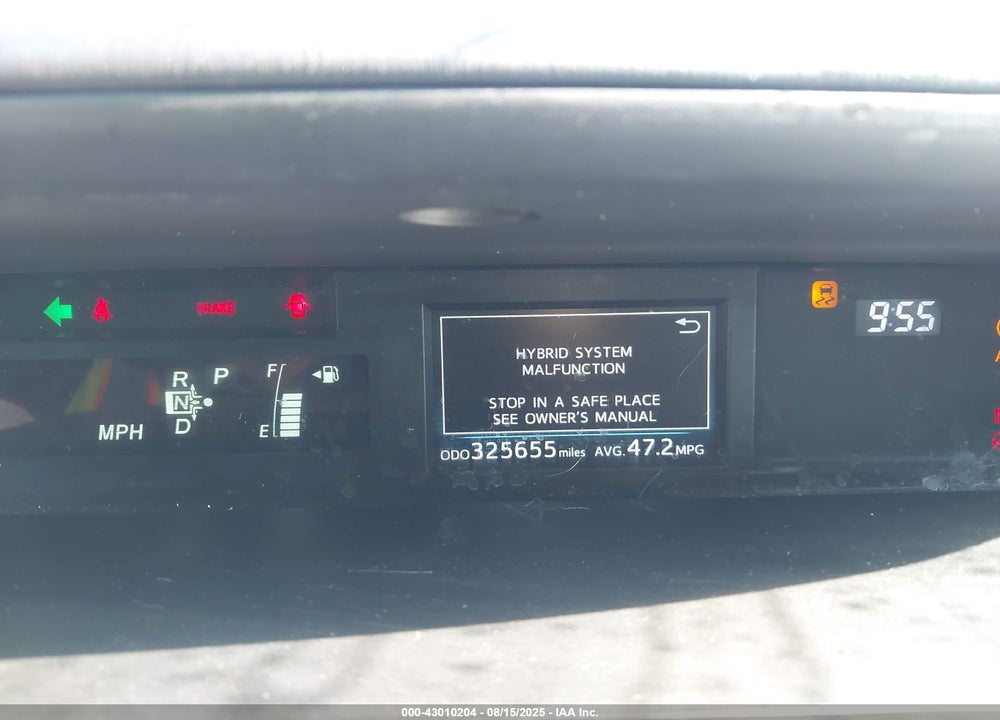 2015 TOYOTA PRIUS V VIN: JTDZN3EU4FJ019398