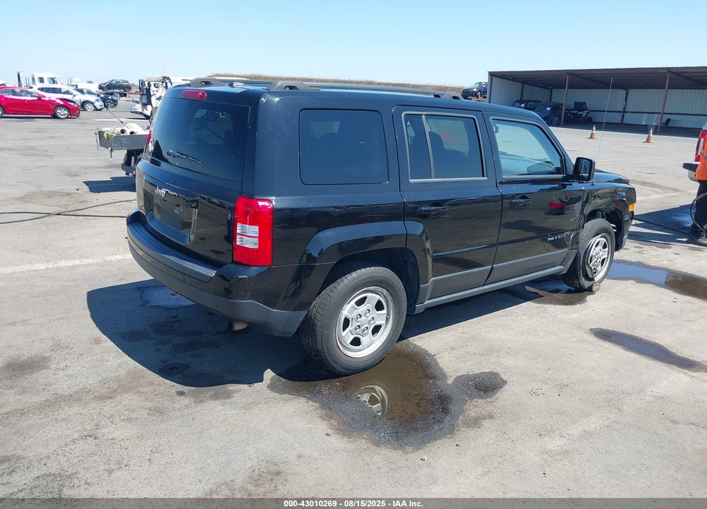 2016 JEEP PATRIOT VIN: 1C4NJPBA9GD629258