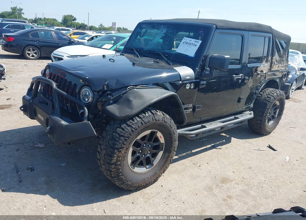 2017 JEEP WRANGLER UNLIMITED VIN: 1C4BJWDG2HL734374