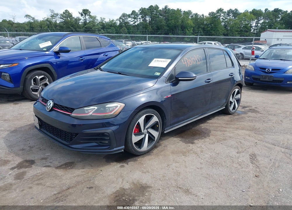 2018 VOLKSWAGEN GOLF GTI 2.0T AUTOBAHN/2.0T S/2.0T SE VIN: 3VW547AU9JM261871