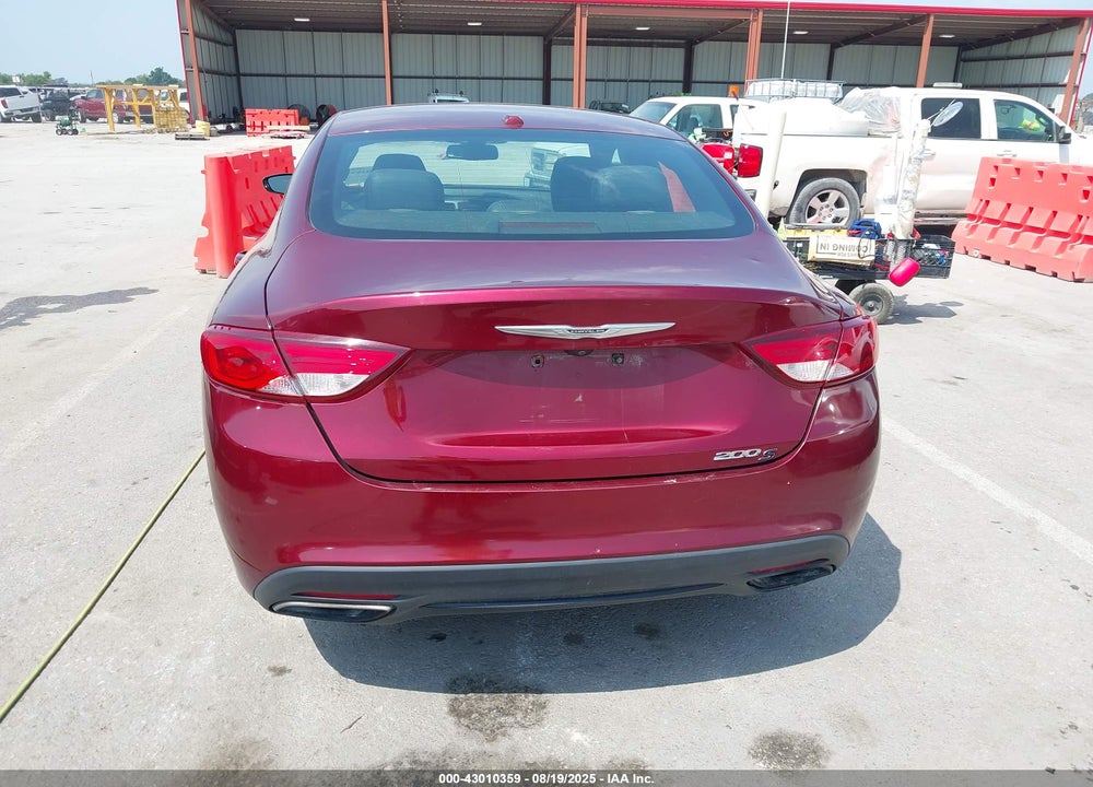 2015 CHRYSLER 200 VIN: 1C3CCCBB0FN737087