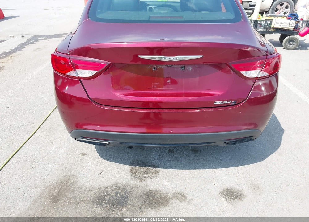 2015 CHRYSLER 200 VIN: 1C3CCCBB0FN737087