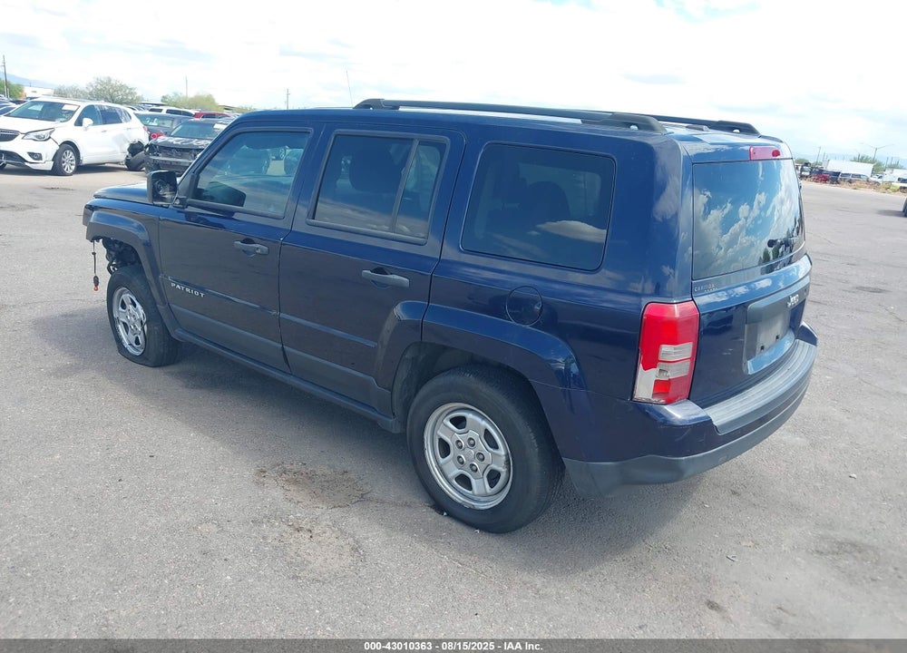 2016 JEEP PATRIOT VIN: 1C4NJPBA4GD677721