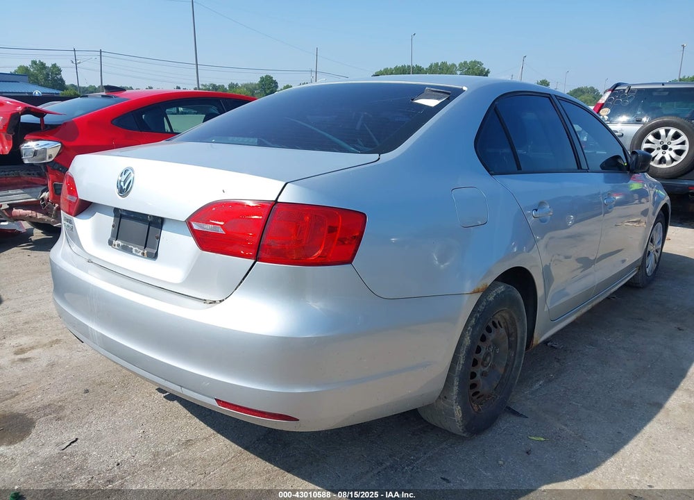 2012 VOLKSWAGEN JETTA VIN: 3VW1K7AJ4CM305773