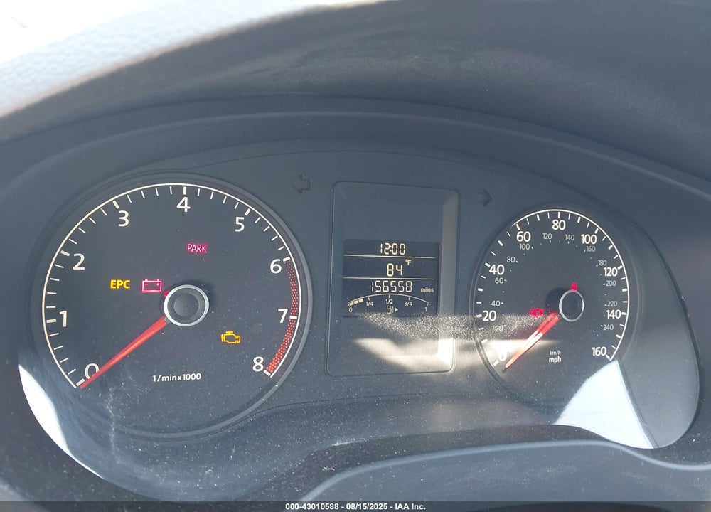 2012 VOLKSWAGEN JETTA VIN: 3VW1K7AJ4CM305773