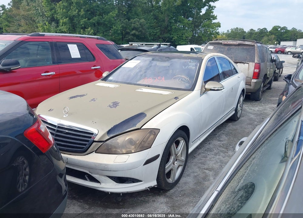 2007 MERCEDES-BENZ S 550 VIN: WDDNG71X07A138251