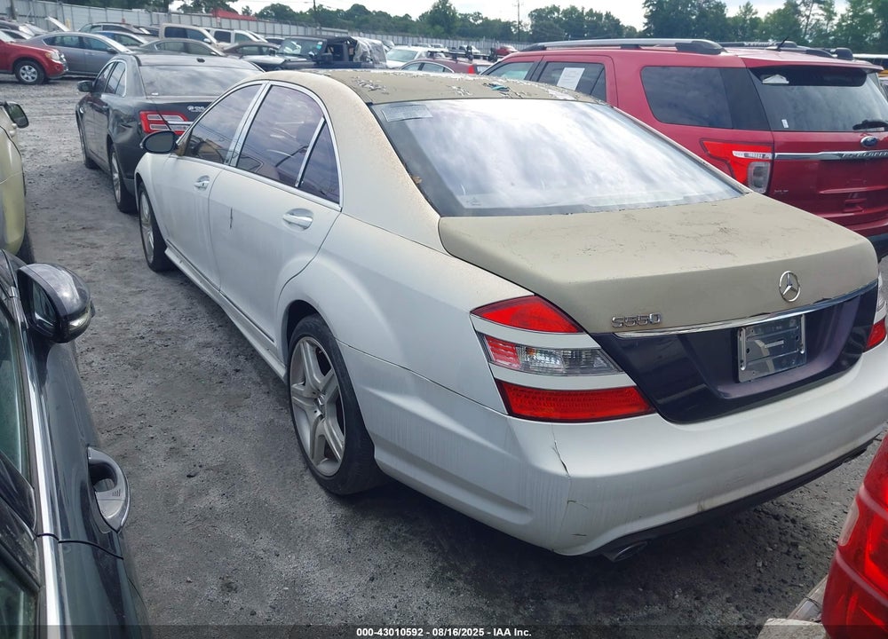 2007 MERCEDES-BENZ S 550 VIN: WDDNG71X07A138251