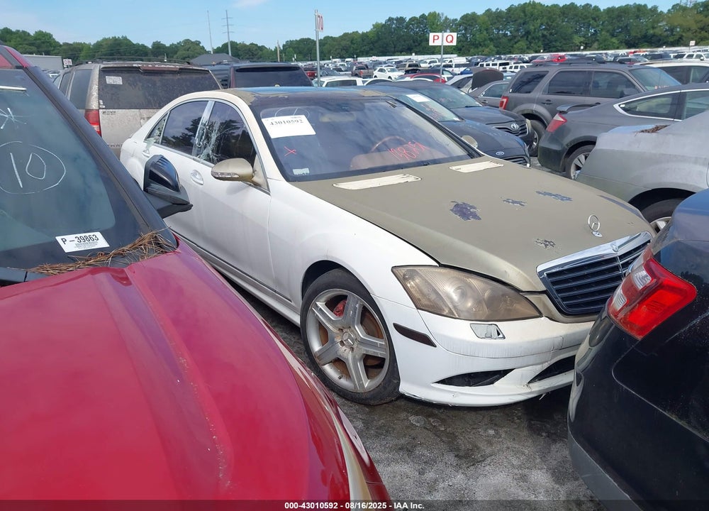 2007 MERCEDES-BENZ S 550 VIN: WDDNG71X07A138251