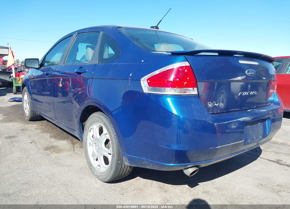2009 FORD FOCUS VIN: 1FAHP36N89W149825