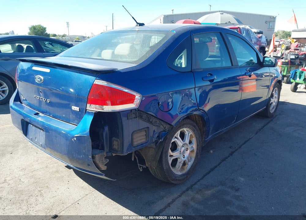 2009 FORD FOCUS VIN: 1FAHP36N89W149825