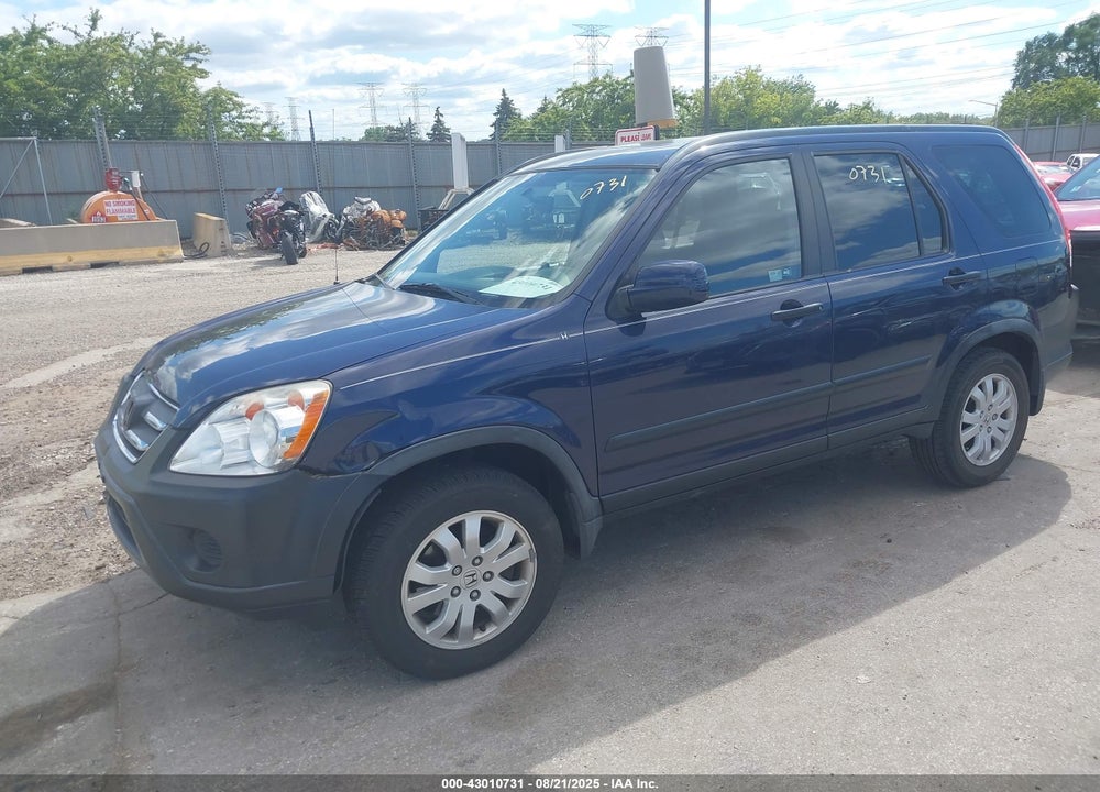 2006 HONDA CR-V VIN: JHLRD788X6C043575