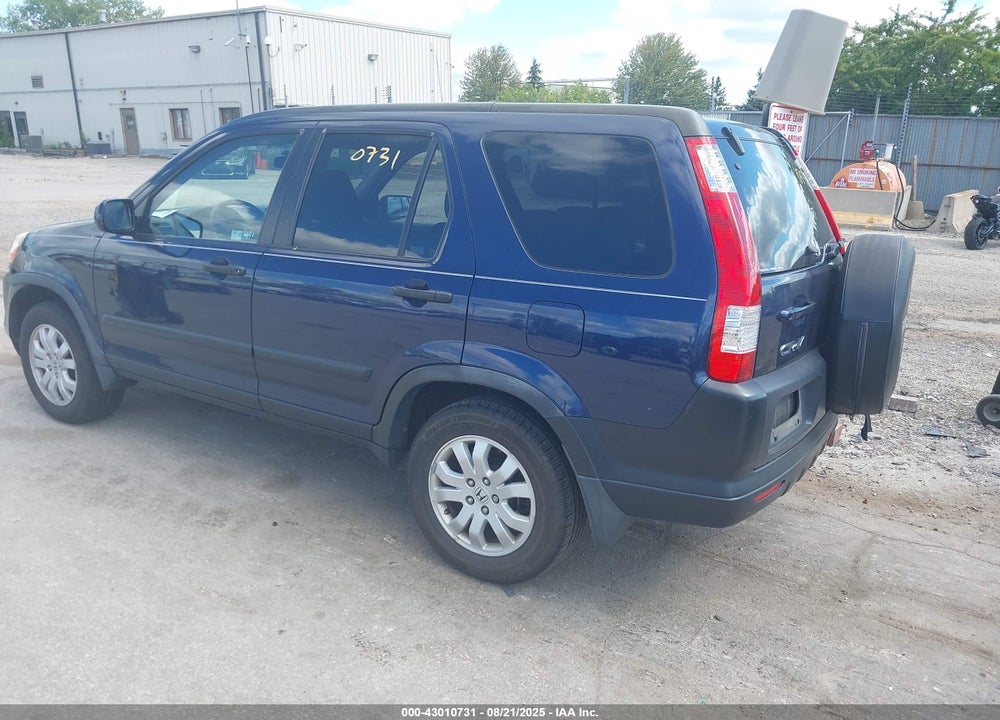2006 HONDA CR-V VIN: JHLRD788X6C043575