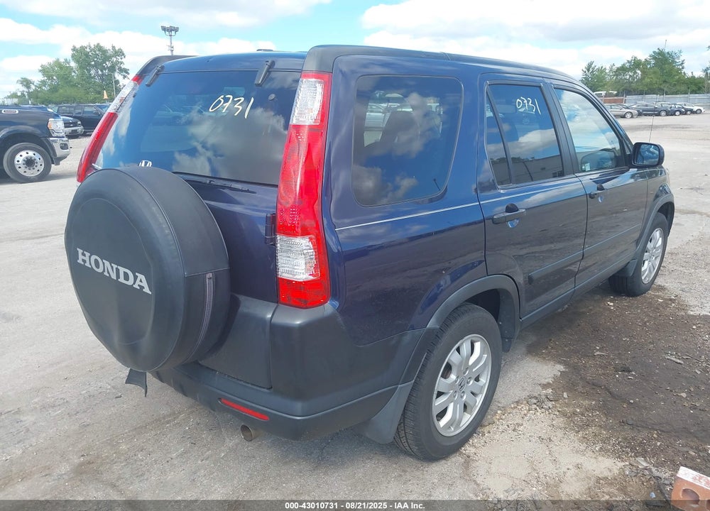 2006 HONDA CR-V VIN: JHLRD788X6C043575