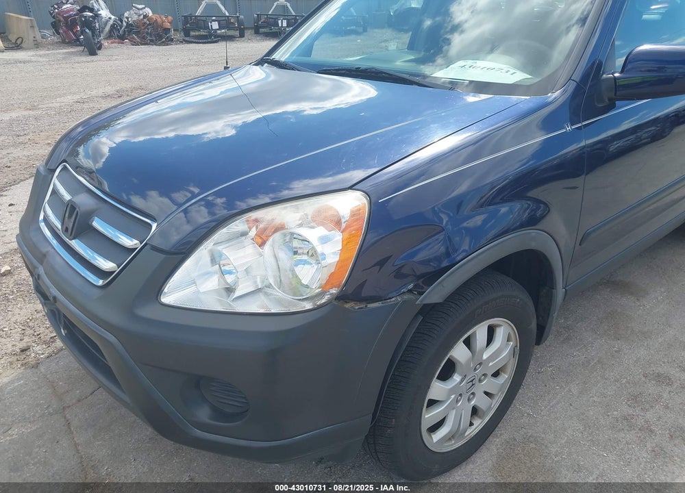 2006 HONDA CR-V VIN: JHLRD788X6C043575