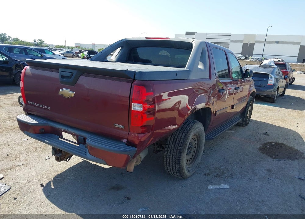 2008 CHEVROLET AVALANCHE 1500 LS/LT/LTZ VIN: 3GNFK12308G189524