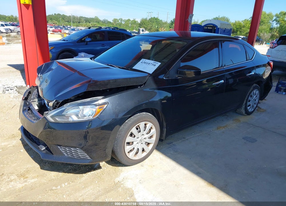 2019 NISSAN SENTRA S VIN: 3N1AB7AP8KY217343