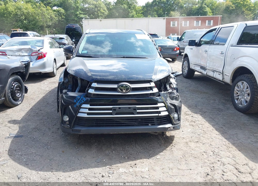 2019 TOYOTA HIGHLANDER VIN: 5TDJZRFHXKS578439