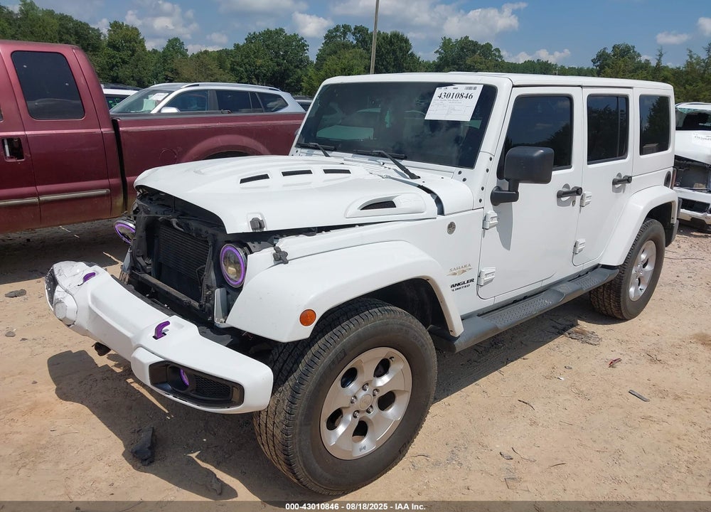 2014 JEEP WRANGLER UNLIMITED SAHARA VIN: 1C4HJWEGXEL229459