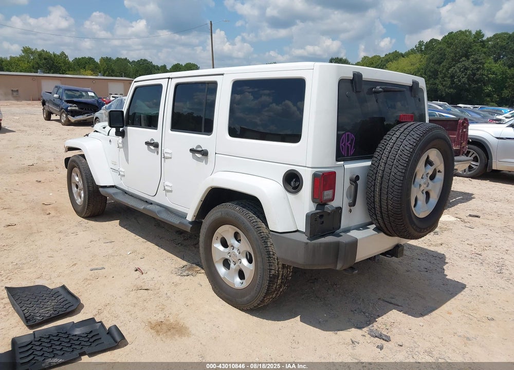 2014 JEEP WRANGLER UNLIMITED SAHARA VIN: 1C4HJWEGXEL229459