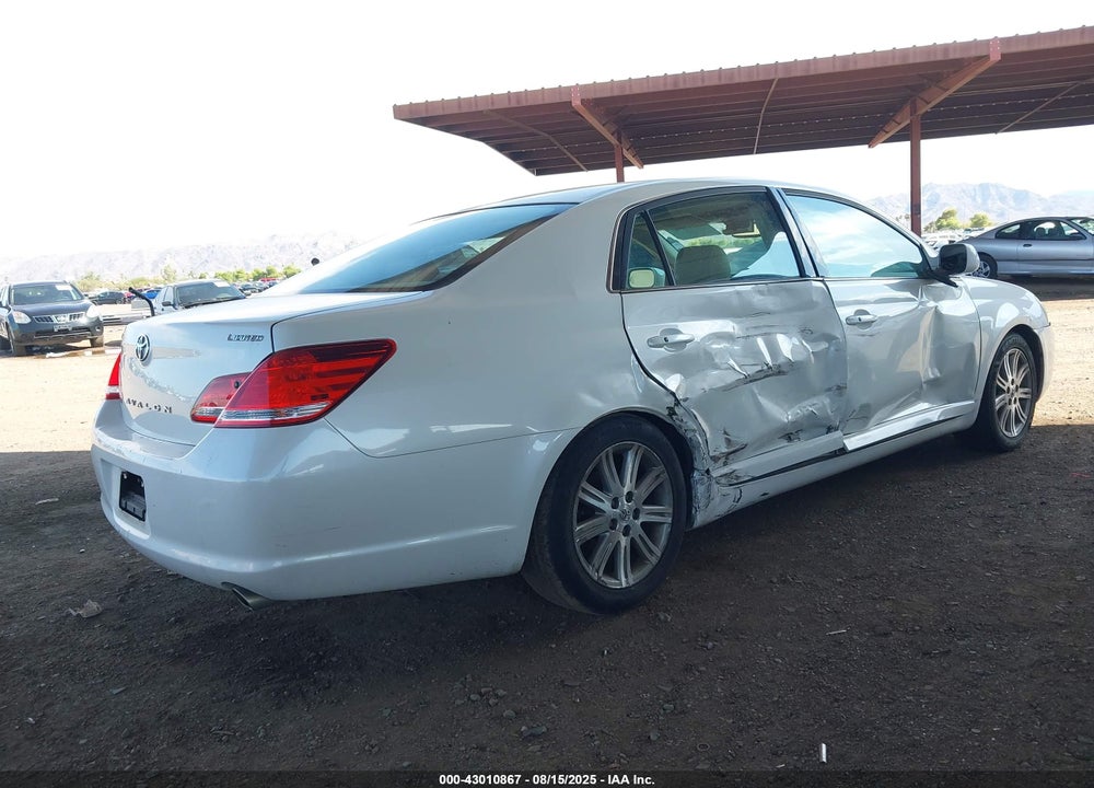 2006 TOYOTA AVALON VIN: 4T1BK36B16U111067