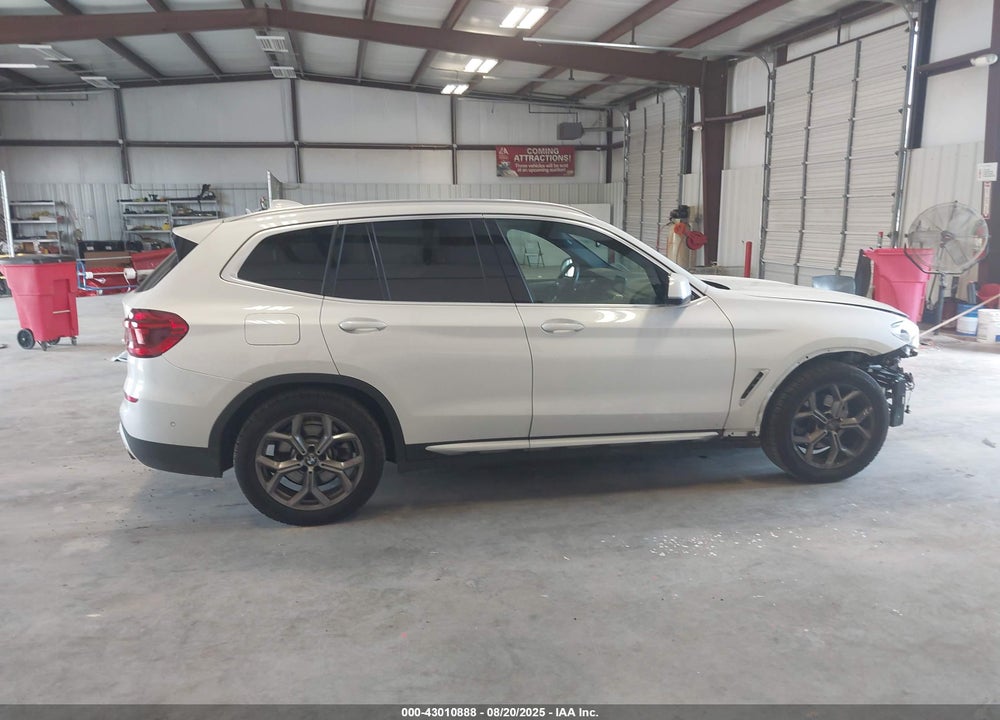 2021 BMW X3 SDRIVE30I VIN: 5UXTY3C04M9H92093