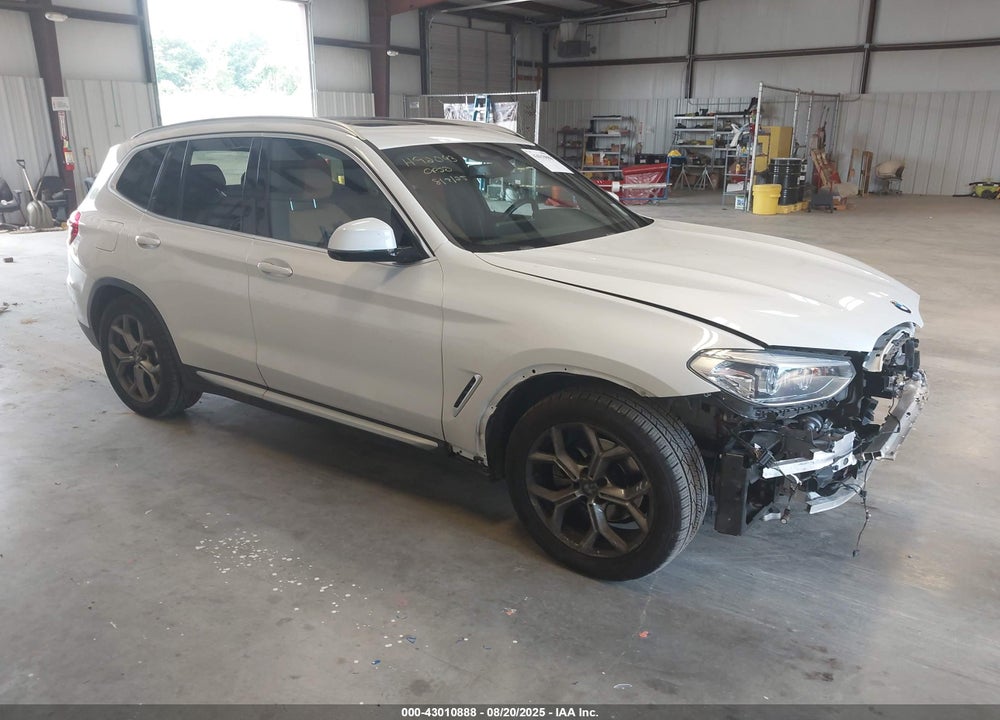 2021 BMW X3 SDRIVE30I VIN: 5UXTY3C04M9H92093