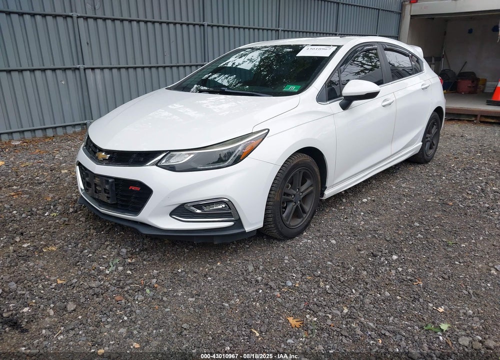 2017 CHEVROLET CRUZE VIN: 3G1BE6SMXHS512956