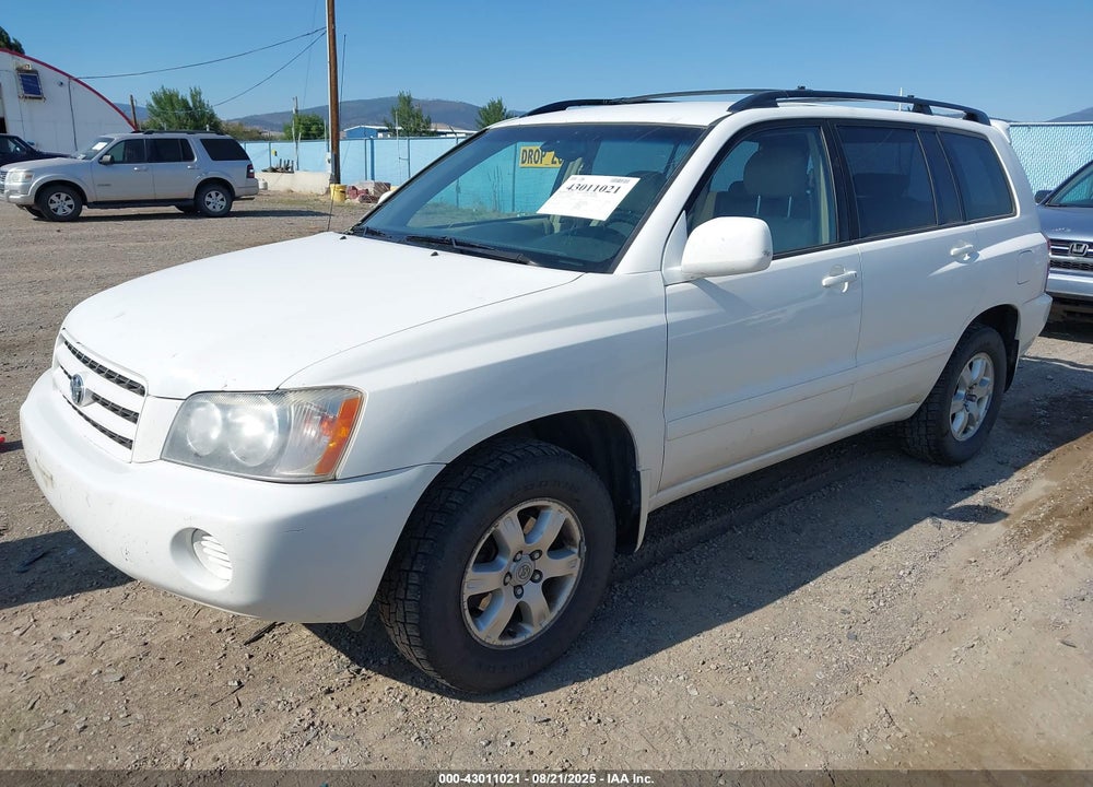 2002 TOYOTA HIGHLANDER V6 VIN: JTEHF21A720070937