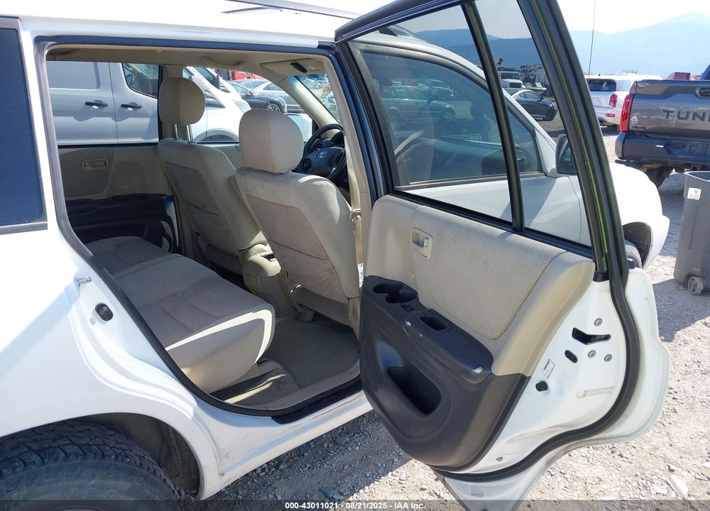 2002 TOYOTA HIGHLANDER V6 VIN: JTEHF21A720070937
