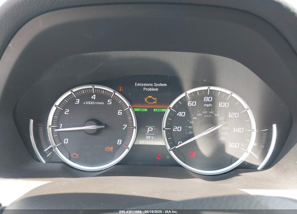 2020 ACURA TLX VIN: 19UUB2F36LA001162